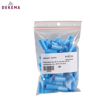 DEKEMA Placeholder Refill-box for Trixpress for Austromat 654 (13mm, Blue)